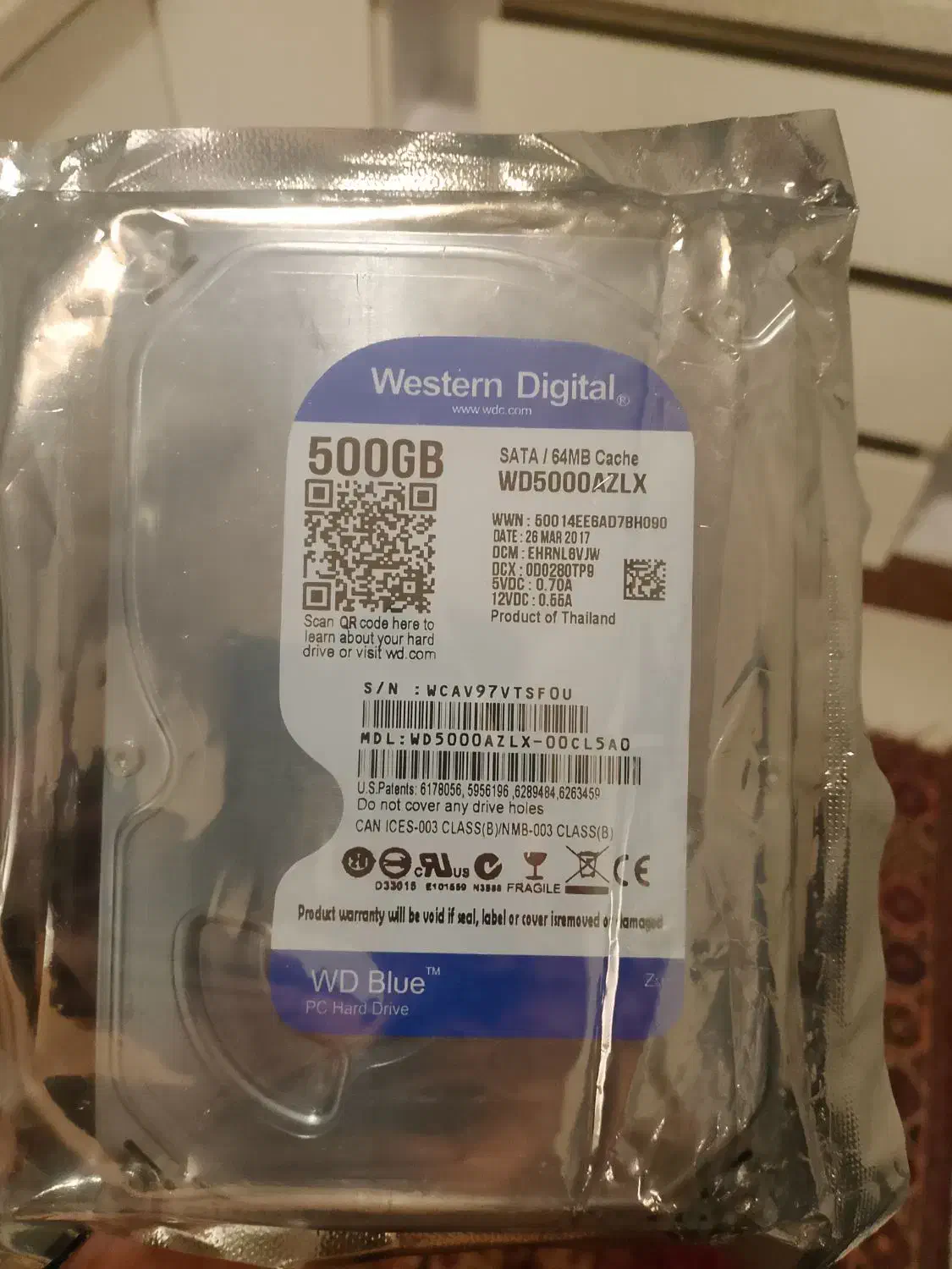 هارد500گیگ نو|قطعات و لوازم جانبی رایانه|تهران, سازمان برنامه شمالی|دیوار