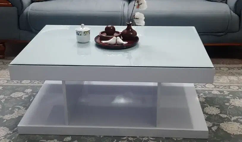 میز جلو مبلی و دو عدد عسلی|مبلمان خانگی و میز عسلی|بجنورد, |دیوار