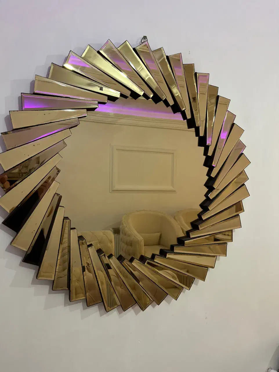 آینه و ساعت آینه ای|آینه|رشت, معلولین|دیوار