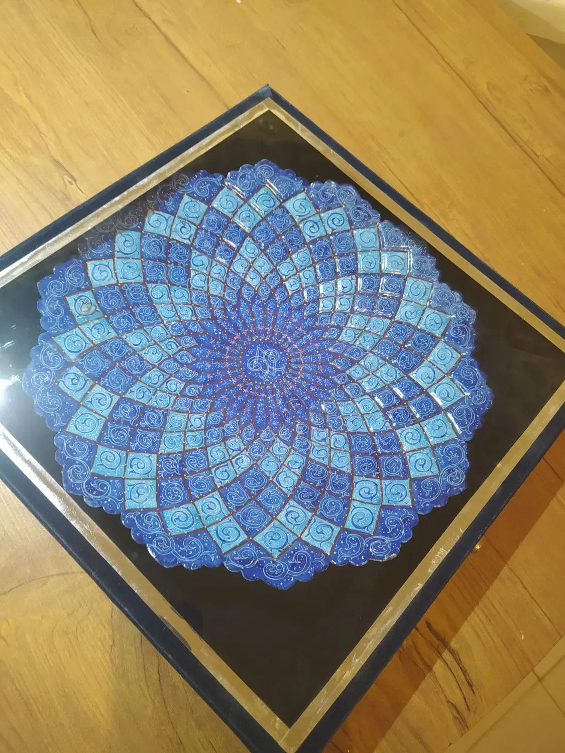 قاب مینا کاری|تابلو، نقاشی، عکس|اصفهان, میرعماد|دیوار