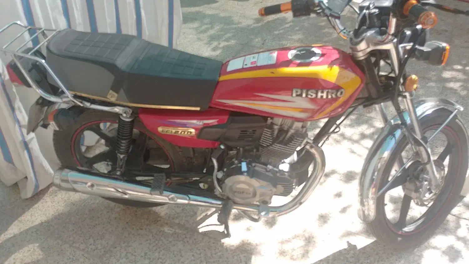 موتور 200 پیشرو|موتورسیکلت|نجفآباد, گلدشت|دیوار