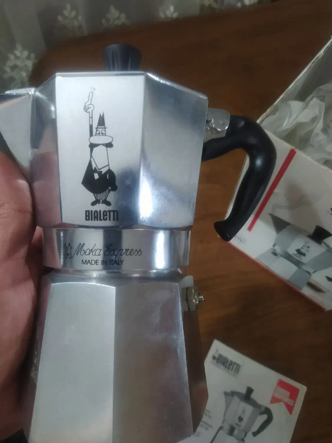 موکا پات اصلی بیالتی|قوری، کتری، قهوهساز دستی|فولادشهر, B4|دیوار