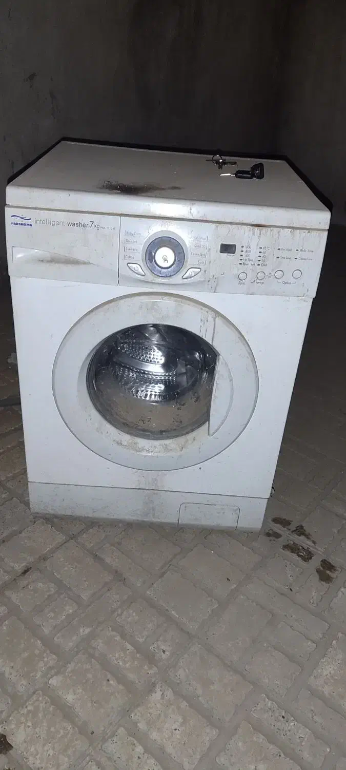 لباسشویی پاکشوما ۷ کیلویی|ماشین لباسشویی و خشککن لباس|هشتگرد, هشتگرد قدیم|دیوار