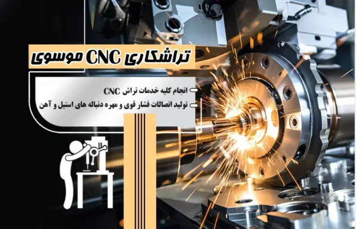 خدمات تراش CNC|خدمات پیشه و مهارت|ری, شهرک نظامی|دیوار