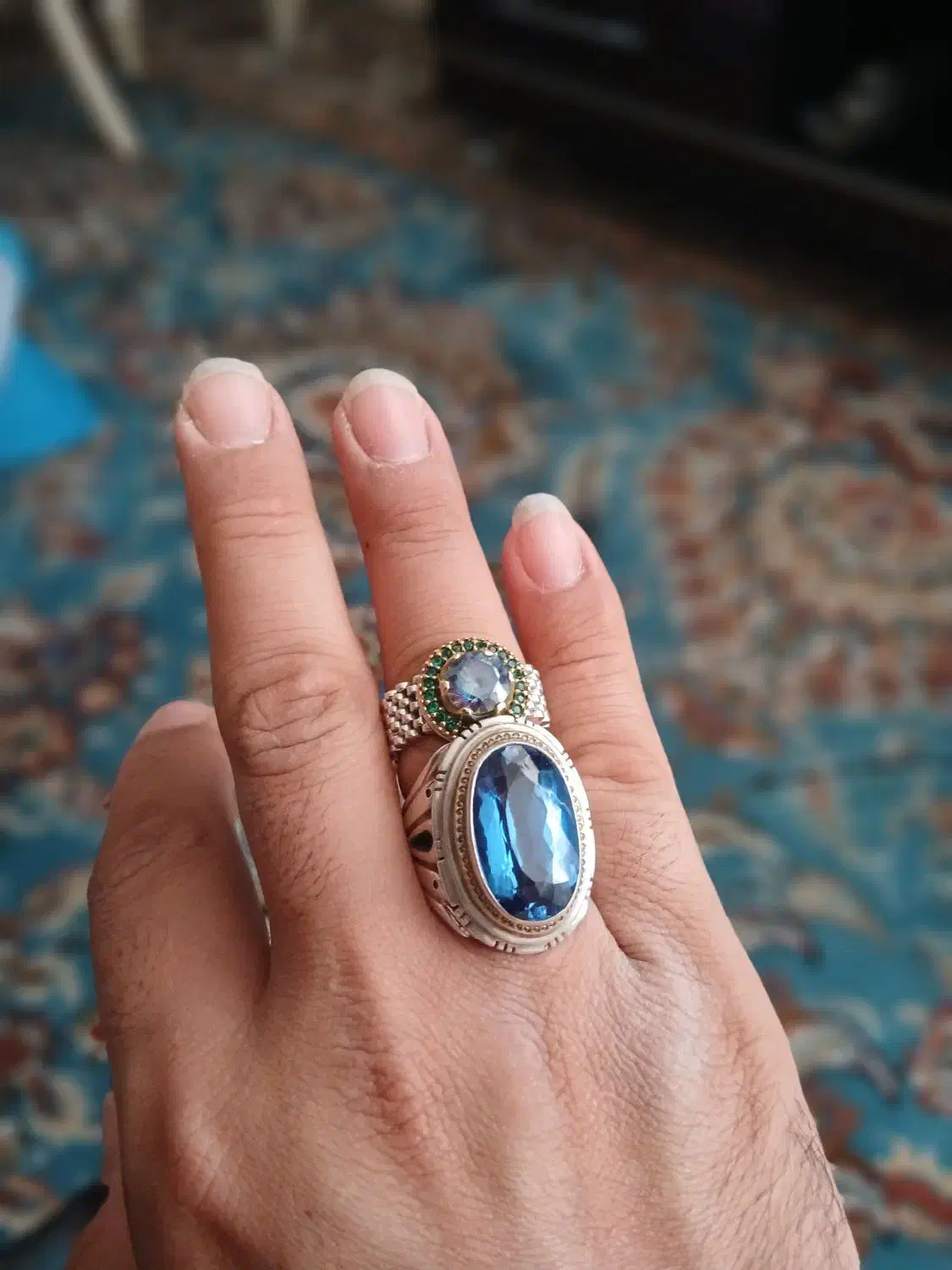 نگین انگشتر و سنگ طبیعی|جواهرات|سنندج, |دیوار