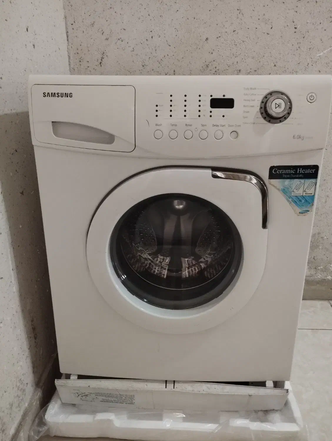 فروش لباسشویی سامسونگ 6کیلویی|ماشین لباسشویی و خشک‌کن لباس|اسلام‌شهر, شهرک واوان|دیوار