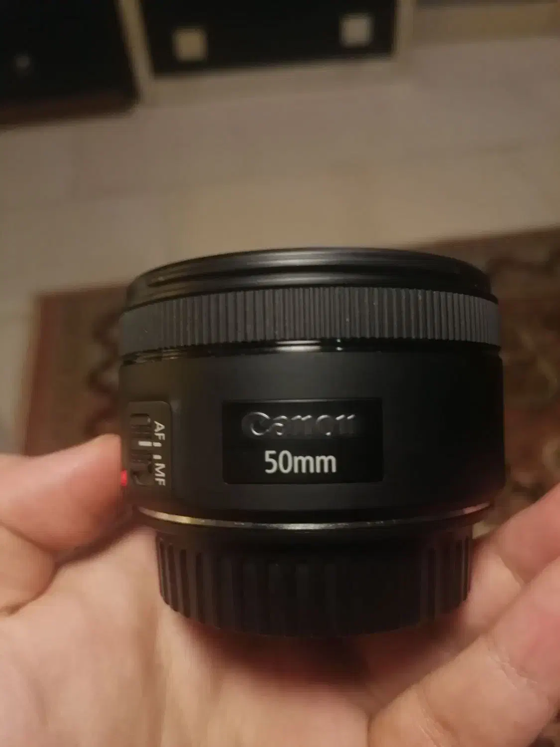 لنز کنون 50m فیکس F1.8|دوربین عکاسی و فیلم‌برداری|اهواز, کیانپارس |دیوار