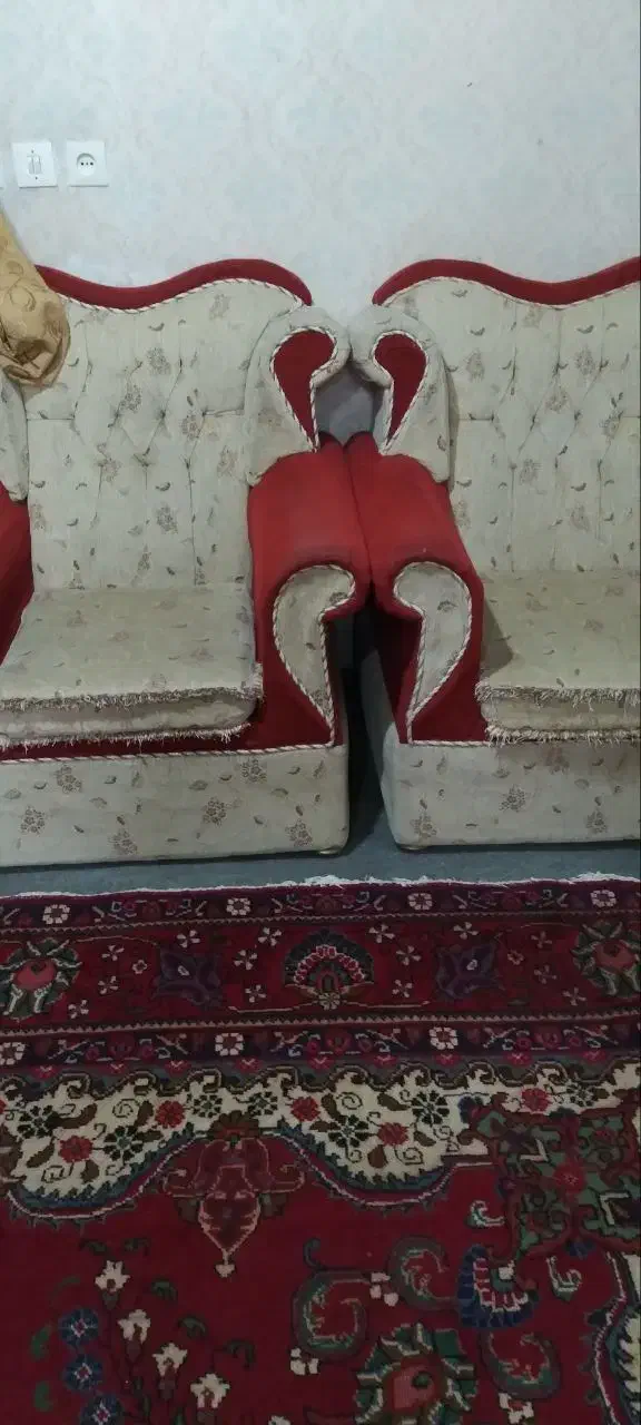 مبل 7نفره راحتی|مبلمان خانگی و میز عسلی|اردبیل, |دیوار