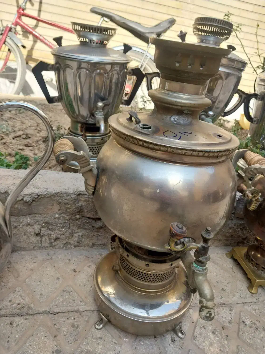 سماور کیلویی  روسی و ایرانی پارچ|کلکسیون اشیاء عتیقه|تهران, حکیمیه|دیوار