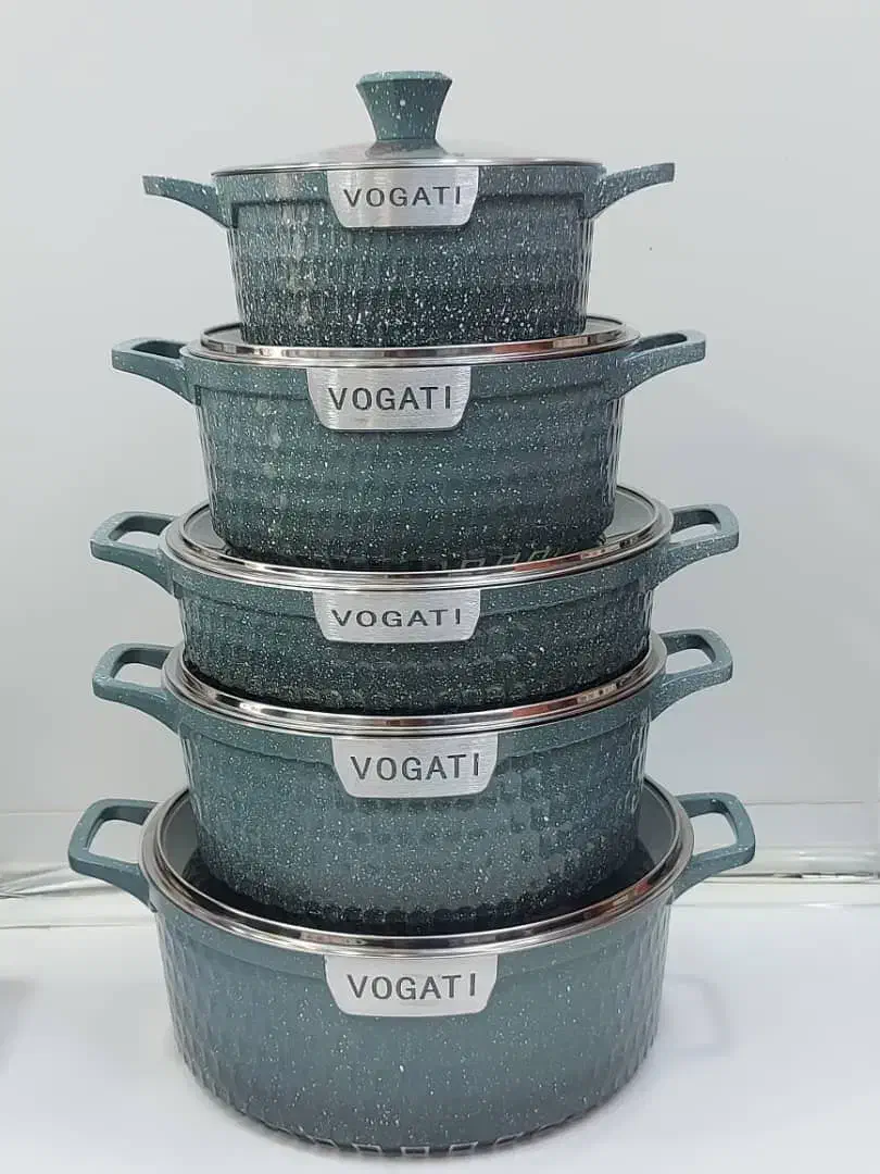 سرویس ۱۰ پارچه نانوگرانیت وگاتی|ظروف پختوپز|بندرعباس, |دیوار