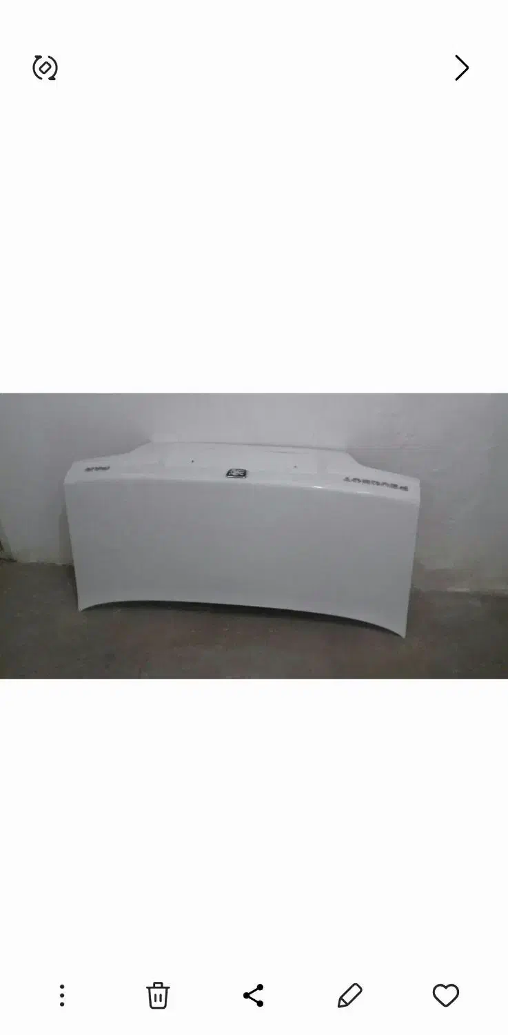 دوقطعه بدنه پژوپارس.رنگ فابریک کارخانه.سفید روغنی|قطعات یدکی و لوازم جانبی|شاهرود, |دیوار