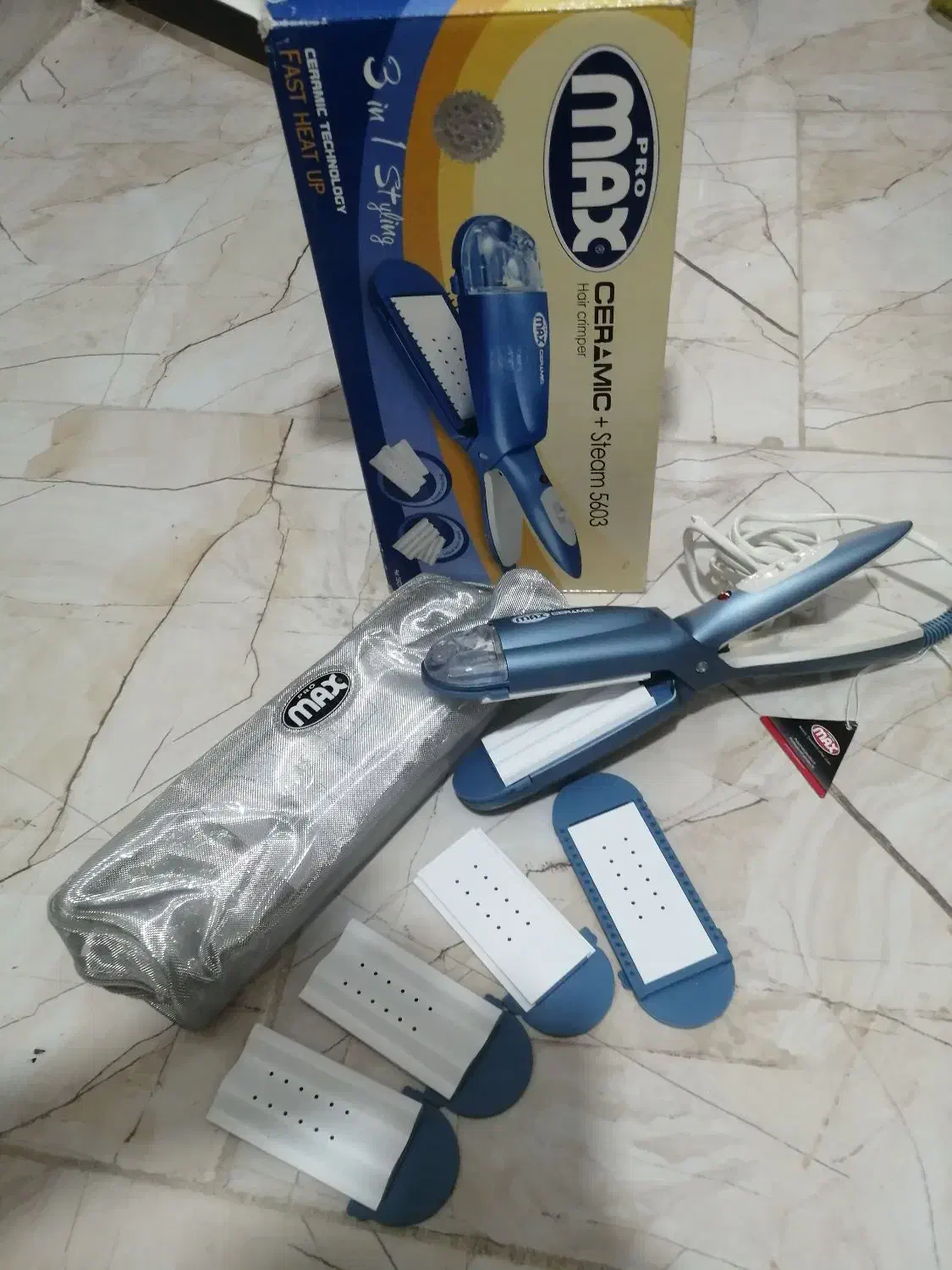 اتو موی سه کاره پرومکس 5603  (نایاب)|آرایشی، بهداشتی، درمانی|آبیک, |دیوار