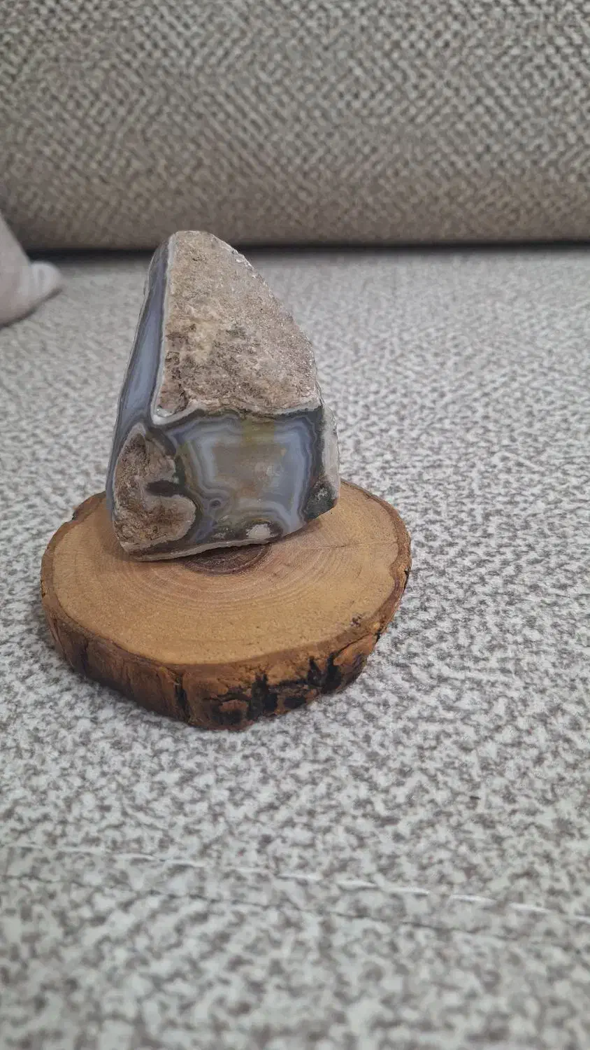 استند چوب با انواع سنگ عقیق|کلکسیون و سرگرمی|سیرجان, |دیوار