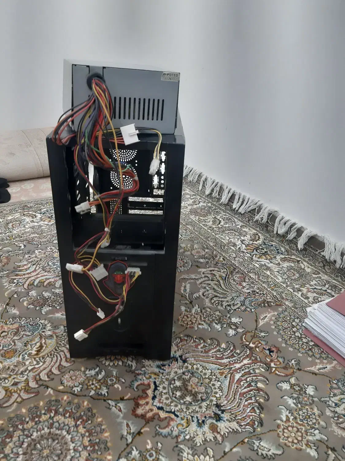 قاب کیس با فن گیم اور|قطعات و لوازم جانبی رایانه|محمدشهر, محمدشهر|دیوار