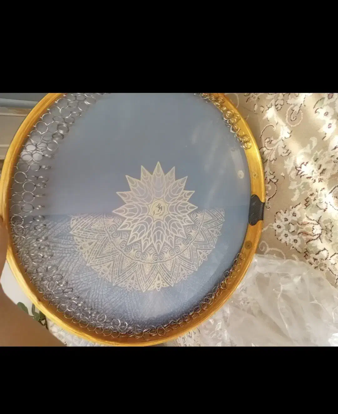 دف آبیدر|سازهای سنتی|آبادان, |دیوار