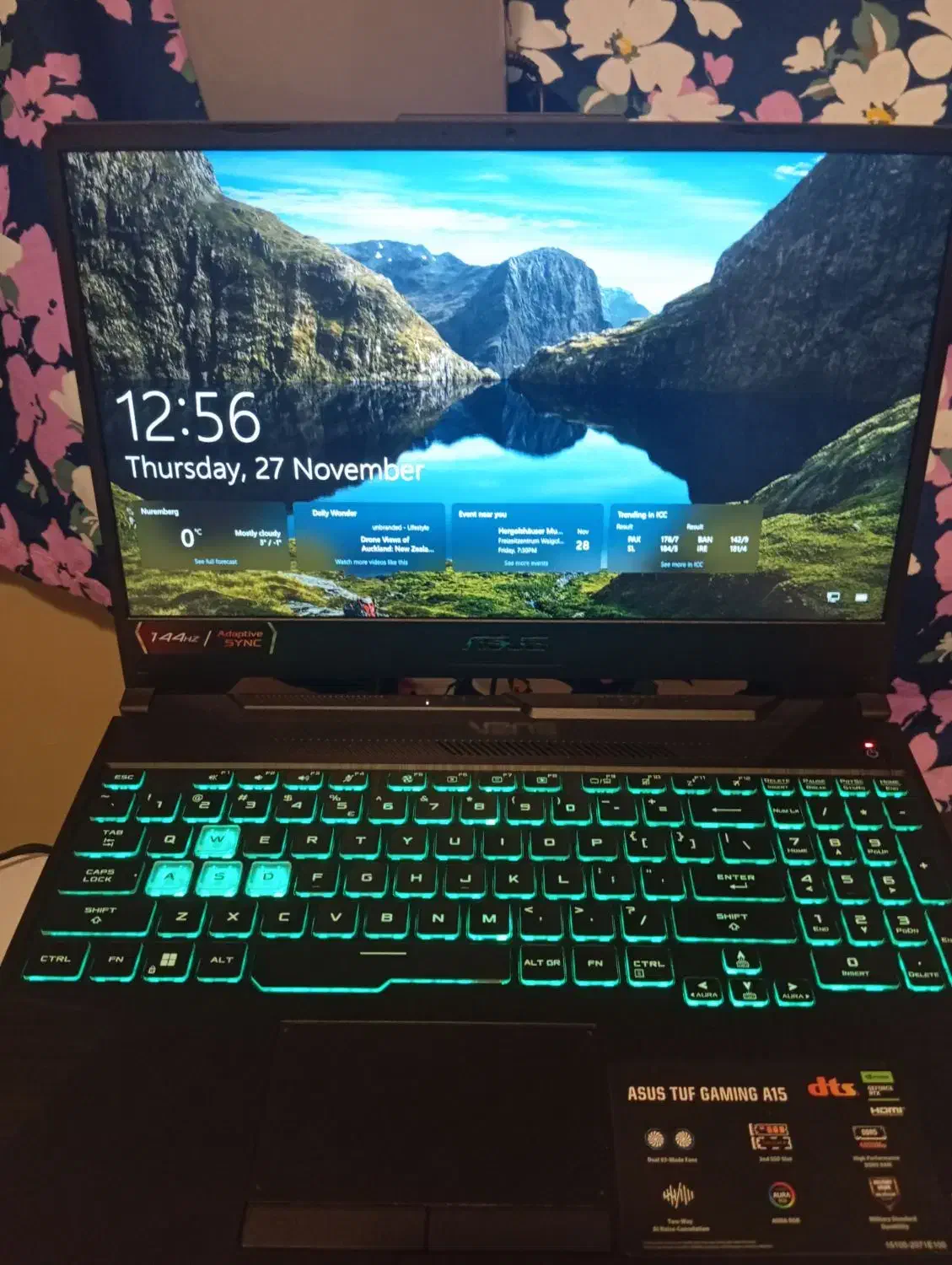 لپتاپ asus tuf gaming rtx3050|رایانه همراه|رشت, حومه رشت|دیوار