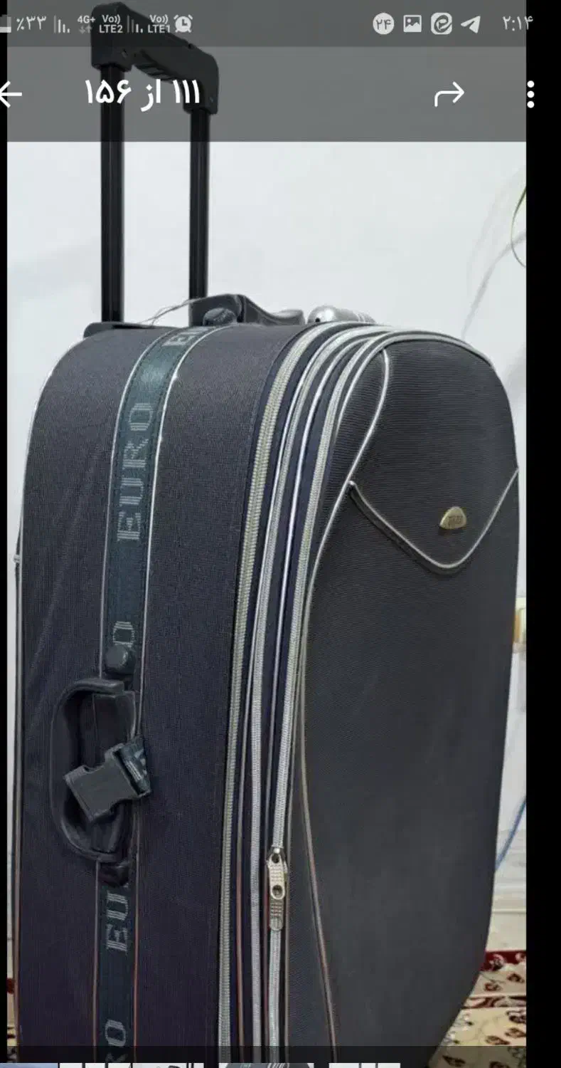 چمدان بزرگ پارچه برزنت خوب قیمت۱۴۰۰|کیف، کفش، کمربند|فردیس, منظریه|دیوار