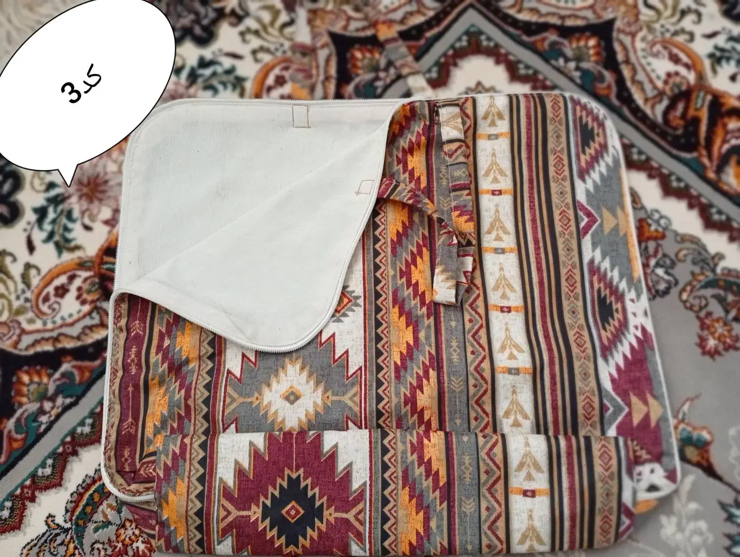 کیسه نان سه لایه زیپ دار توضیحات خونده بشه|سفره، حوله، دستمال آشپزخانه|سقز, |دیوار