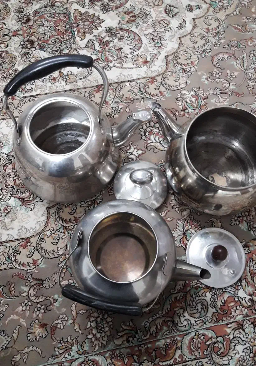 کتری استیل|قوری، کتری، قهوهساز دستی|کرج, گلدشت|دیوار