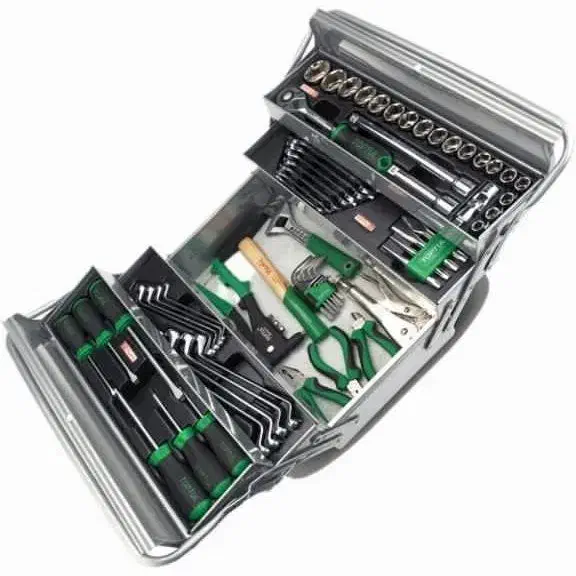 جعبه ابزار کارگاهی تاپ تول مدل GCAZ0021 ۶۲ پارچه|ابزارآلات|شیراز, گلکوب|دیوار