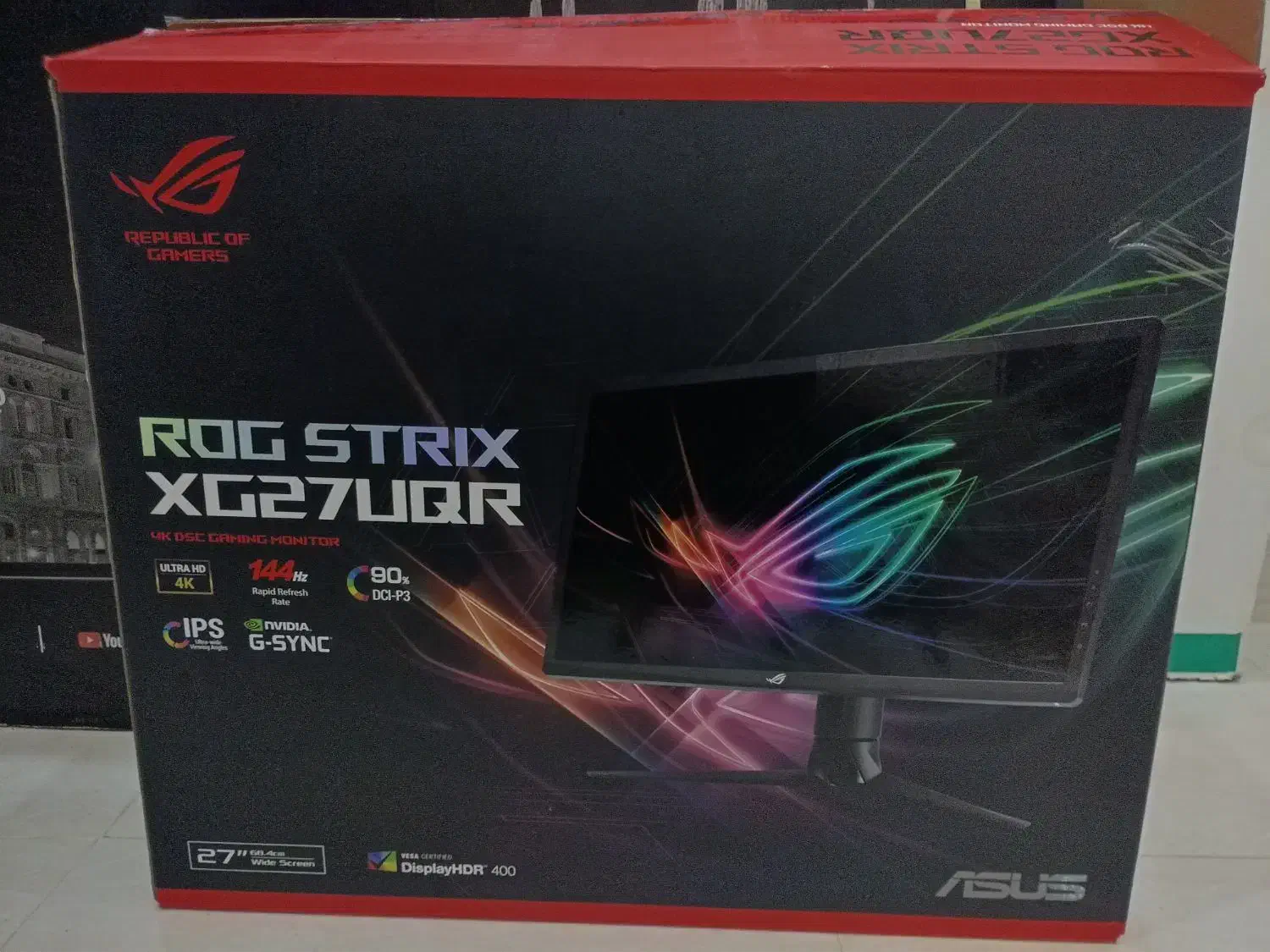 مانیتور ایسوس xg27uqr|قطعات و لوازم جانبی رایانه|اهواز, زیتون کارمندی|دیوار