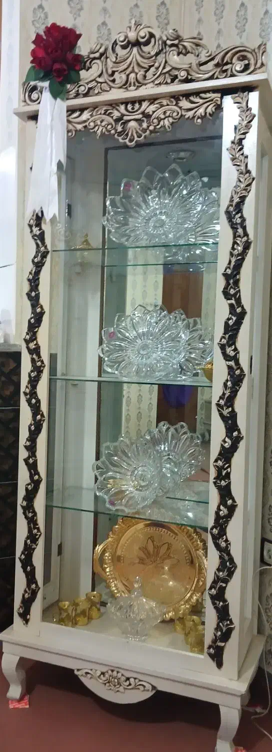 بوفه چوبی|بوفه، ویترین، کنسول|همدان, |دیوار