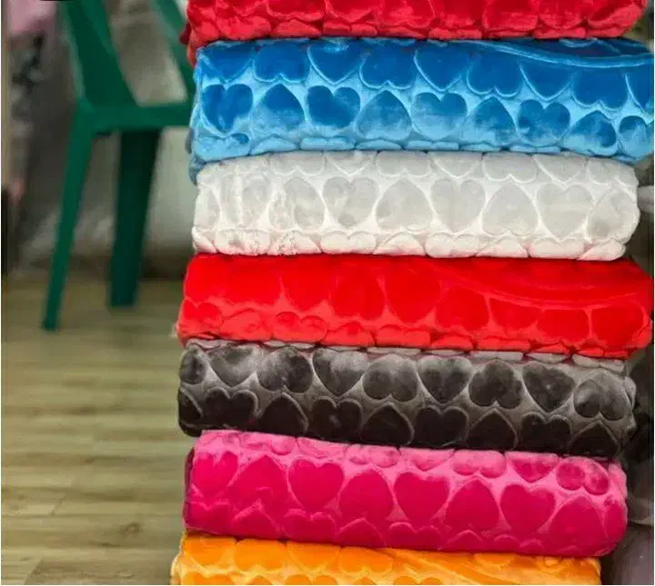 پخش پتو مسافرتی ژله ای یک نفره قلب برجسته تک وعمده|رختخواب، بالش، پتو|تهران, نازیآباد|دیوار