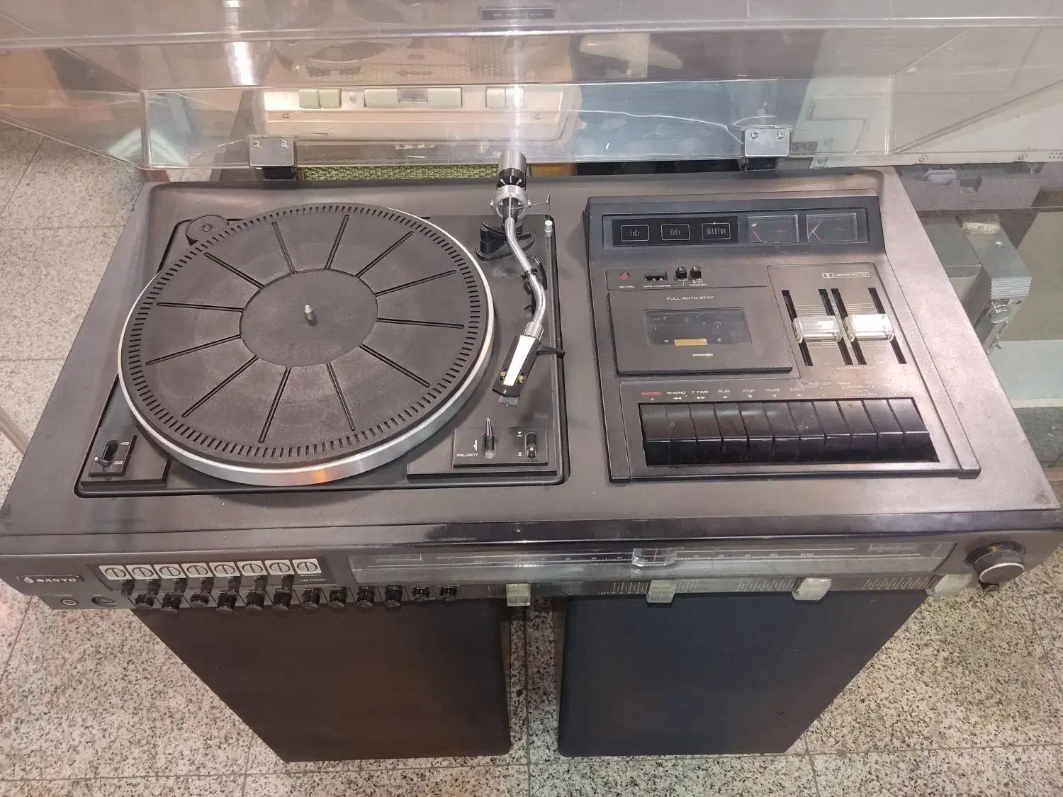 سیستم صوتی حرفهای سانیو ساخت ۱۹۷۱|سیستم صوتی خانگی|مشهد, فلسطین|دیوار