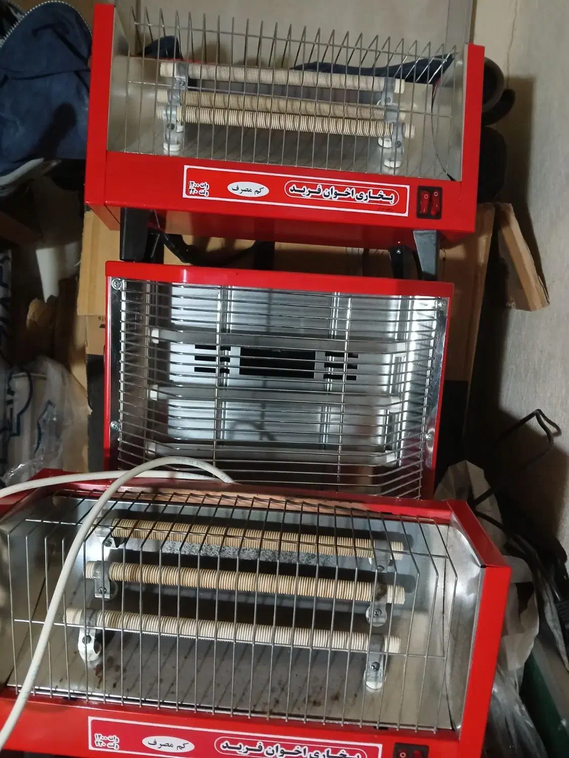 3 عدد بخاری برقی|بخاری، هیتر، شومینه|تهران, مجیدیه|دیوار