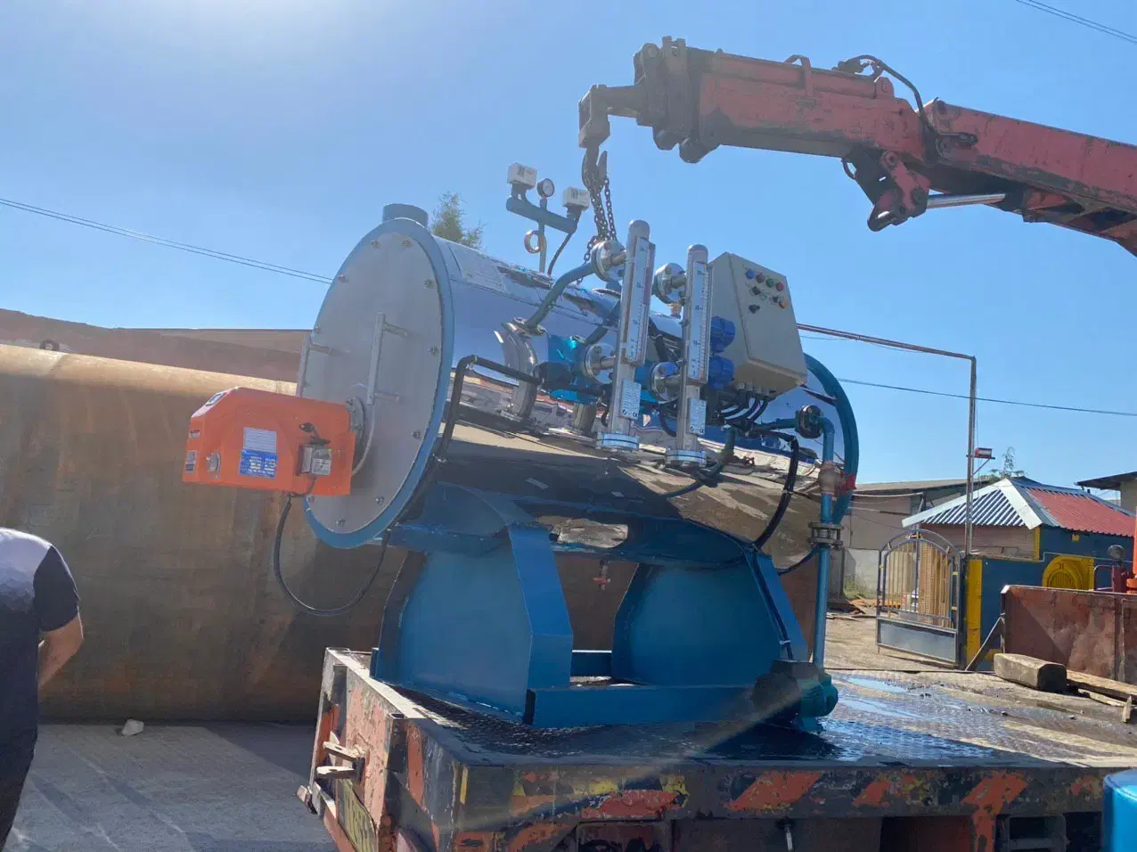 دیگ داغ،بویلر روغن داغ جدید2025|ماشین‌آلات صنعتی|اراک, |دیوار