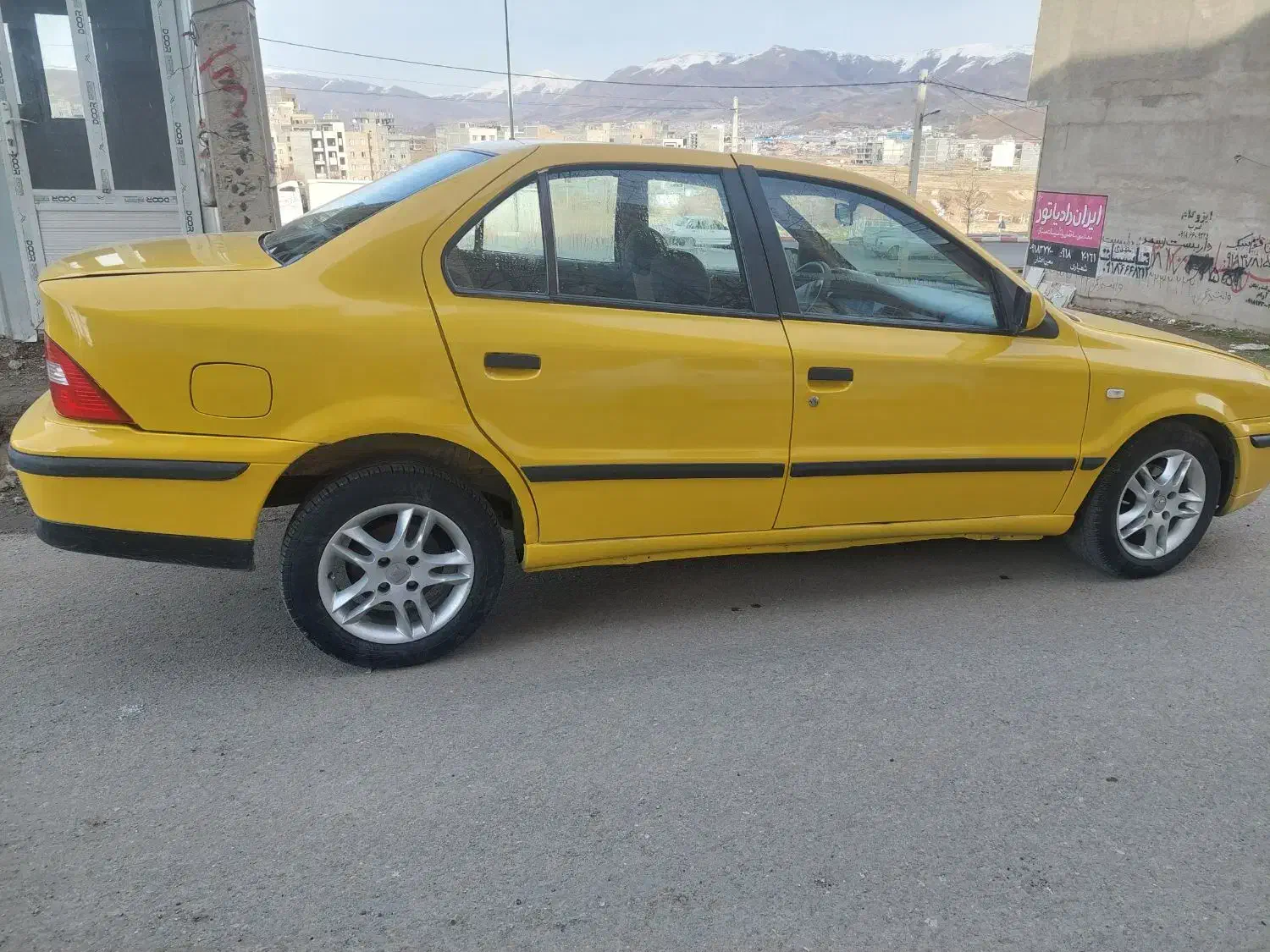 سمند۸۴ پلاک عمومی|خودرو سواری و وانت|سنندج, |دیوار