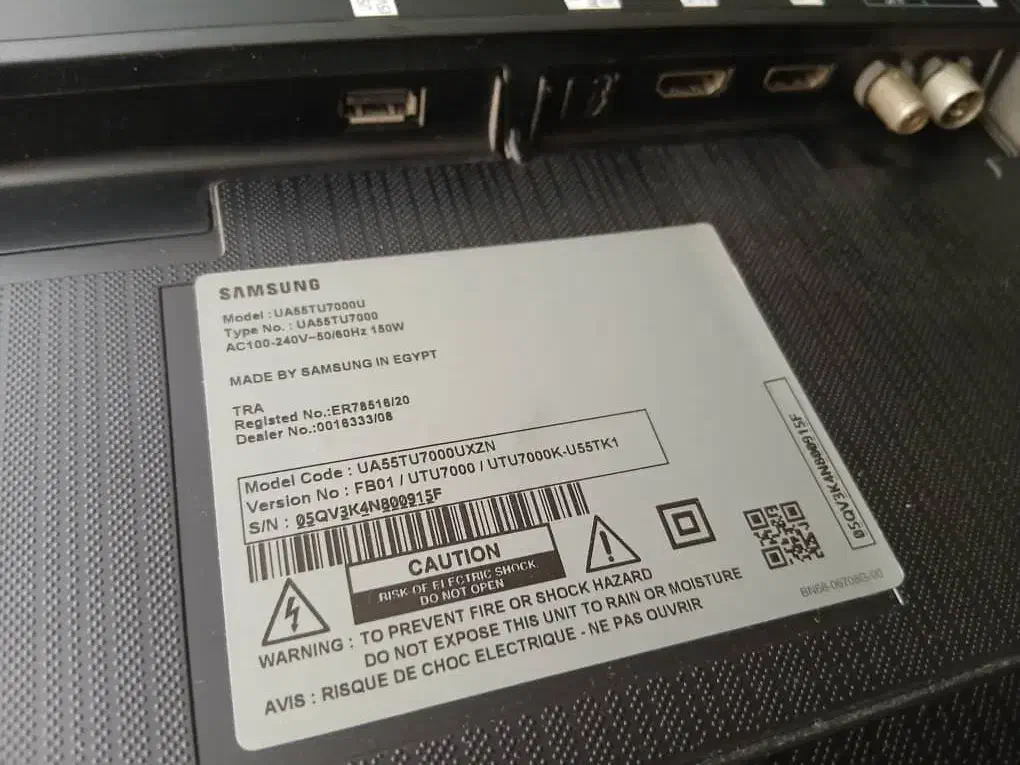 تلویزیون سامسونگ ۵۵ اینچ 4K مدل TU7000U|تلویزیون و پروژکتور|تهران, فرحزاد|دیوار