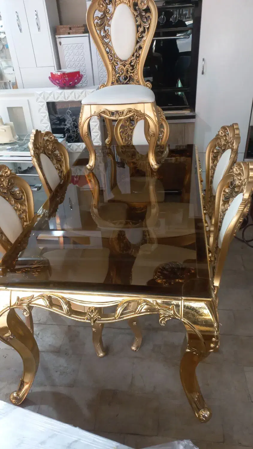 غذاخوری‌۶نفره‌در‌حد‌نو|میز و صندلی غذاخوری|قدس, شهر‌قدس|دیوار