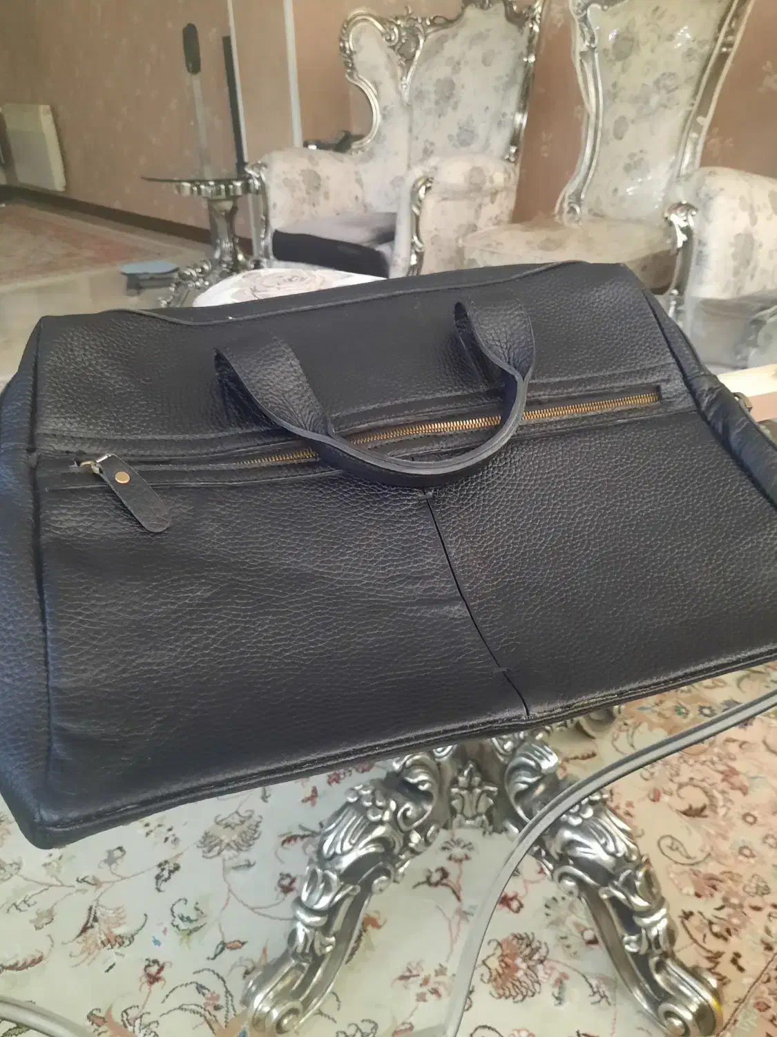 کیف چرم مردانه نو مشکی|کیف، کفش، کمربند|تهران, حکیمیه|دیوار