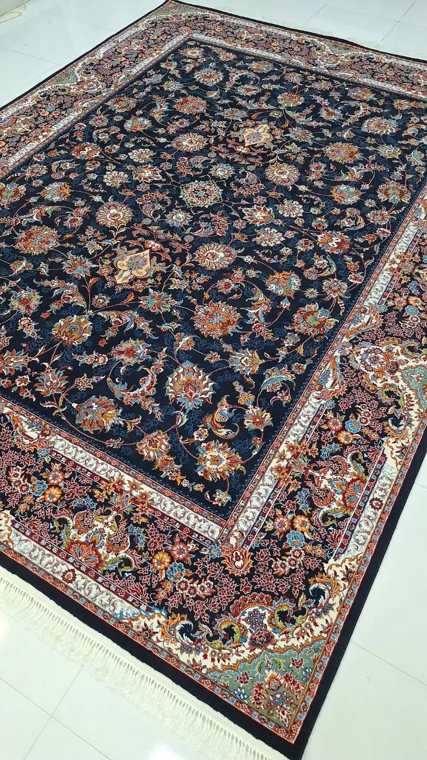 دو تخته فرش12متری طرح افشان 700شانه|فرش|ایلام, |دیوار