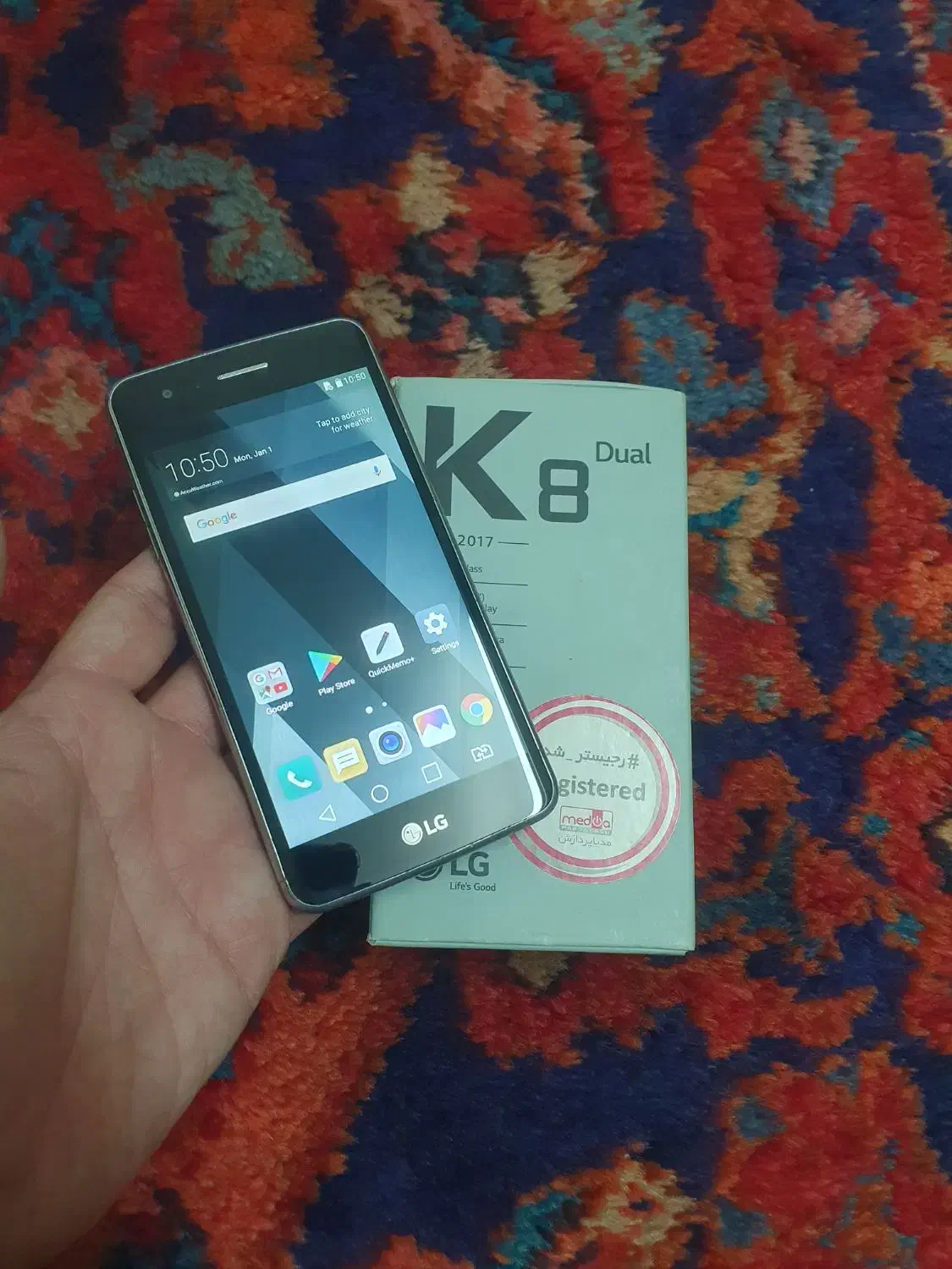 گوشی ال جی مدل k8|موبایل|ری, دولتآباد|دیوار