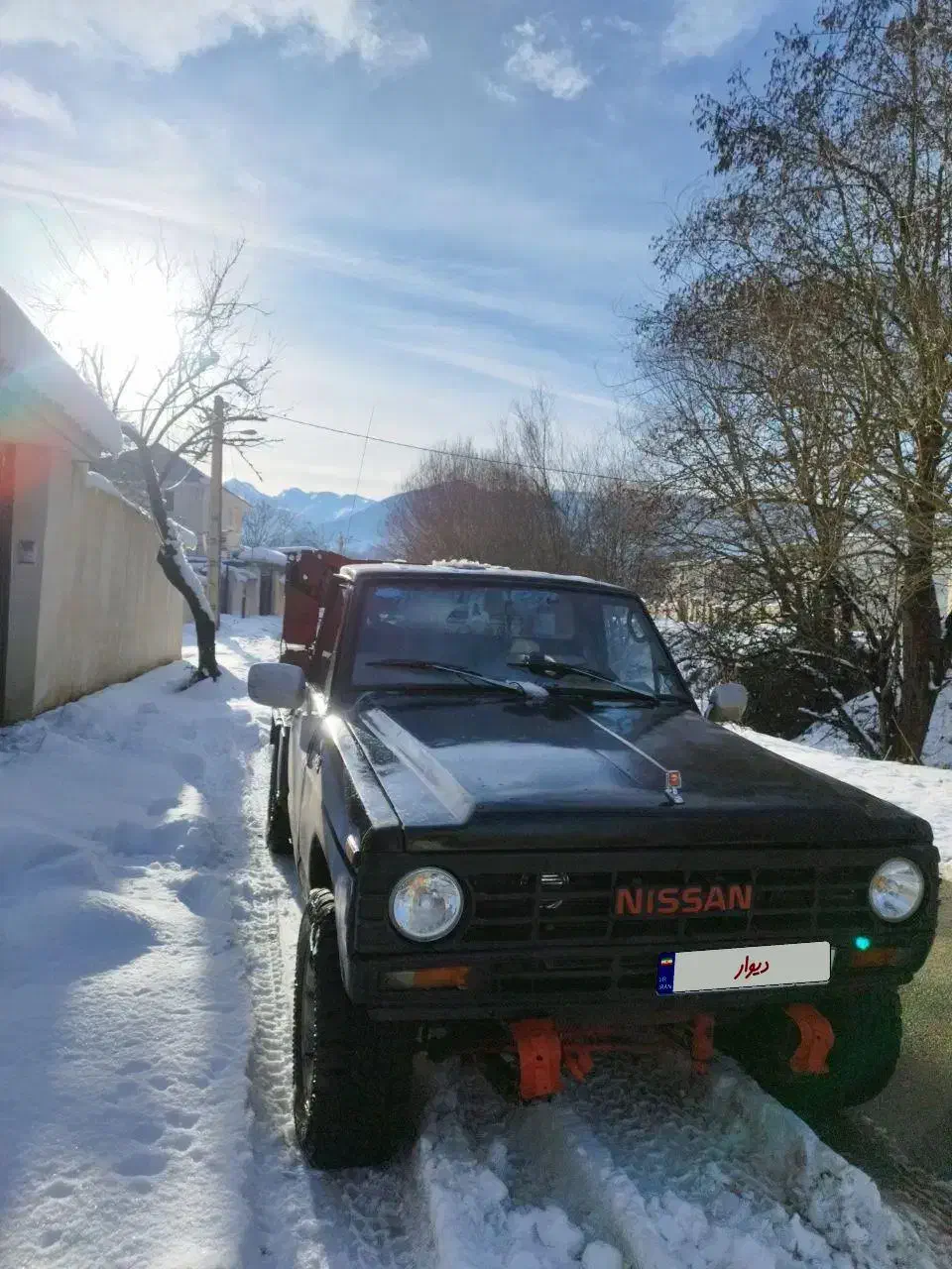 نیسان پاترول وانت ۶۸ جرثقیل ۲ تن|خودرو سواری و وانت|تهران, مرزداران|دیوار