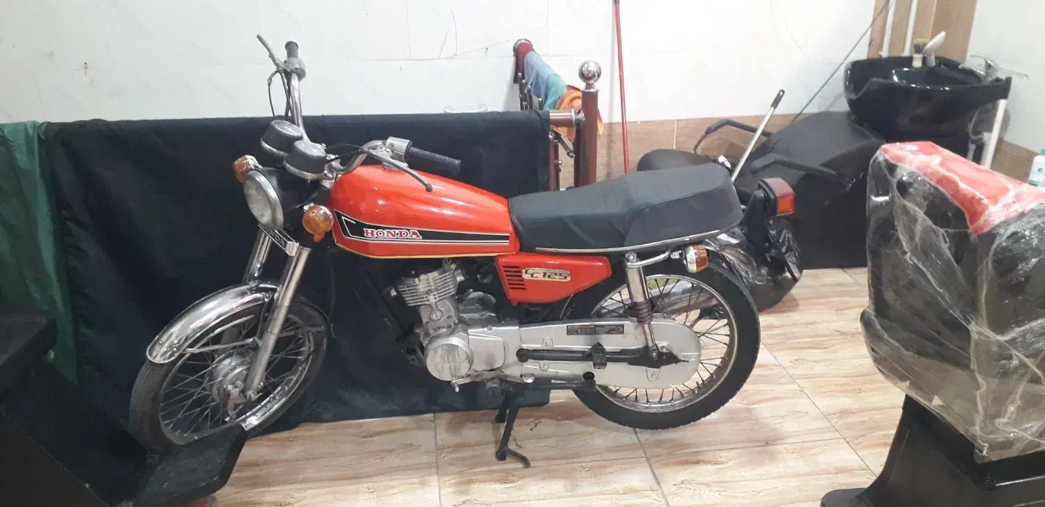 هندا مزایده|موتورسیکلت|نجف‌آباد, بازار|دیوار