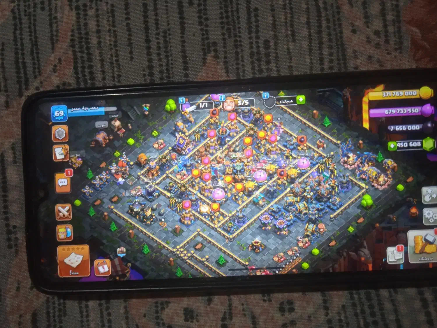 فروش اکانت کلش|کنسول، بازی ویدئویی و آنلاین|یزد, |دیوار