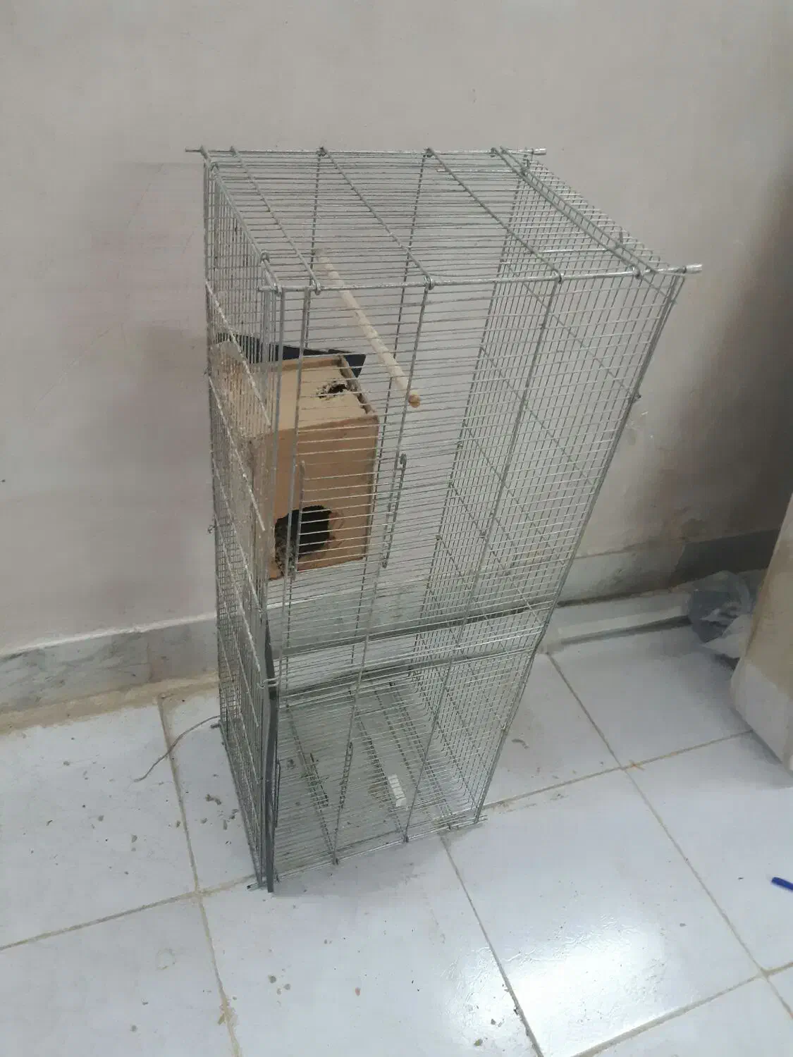 قفس بزرگ نو و سالم|لوازم جانبی حیوانات|قم, سراجه (۱۵ خرداد)|دیوار