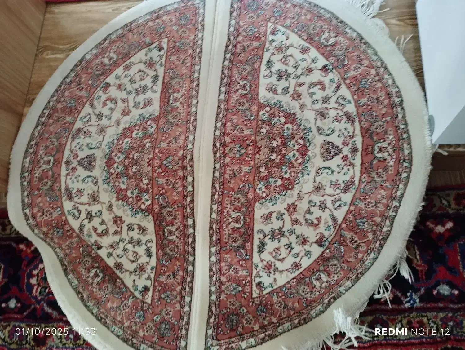 پادری فرش نیم دایره|فرش|مراغه, |دیوار