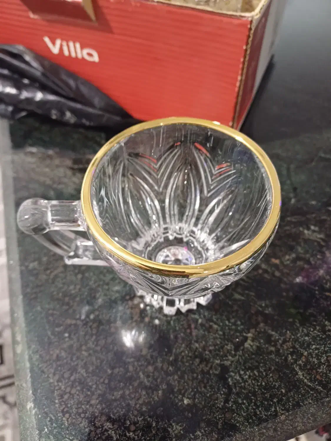 فنجان لب طلایی نو|ظروف سرو و پذیرایی|کرمانشاه, |دیوار