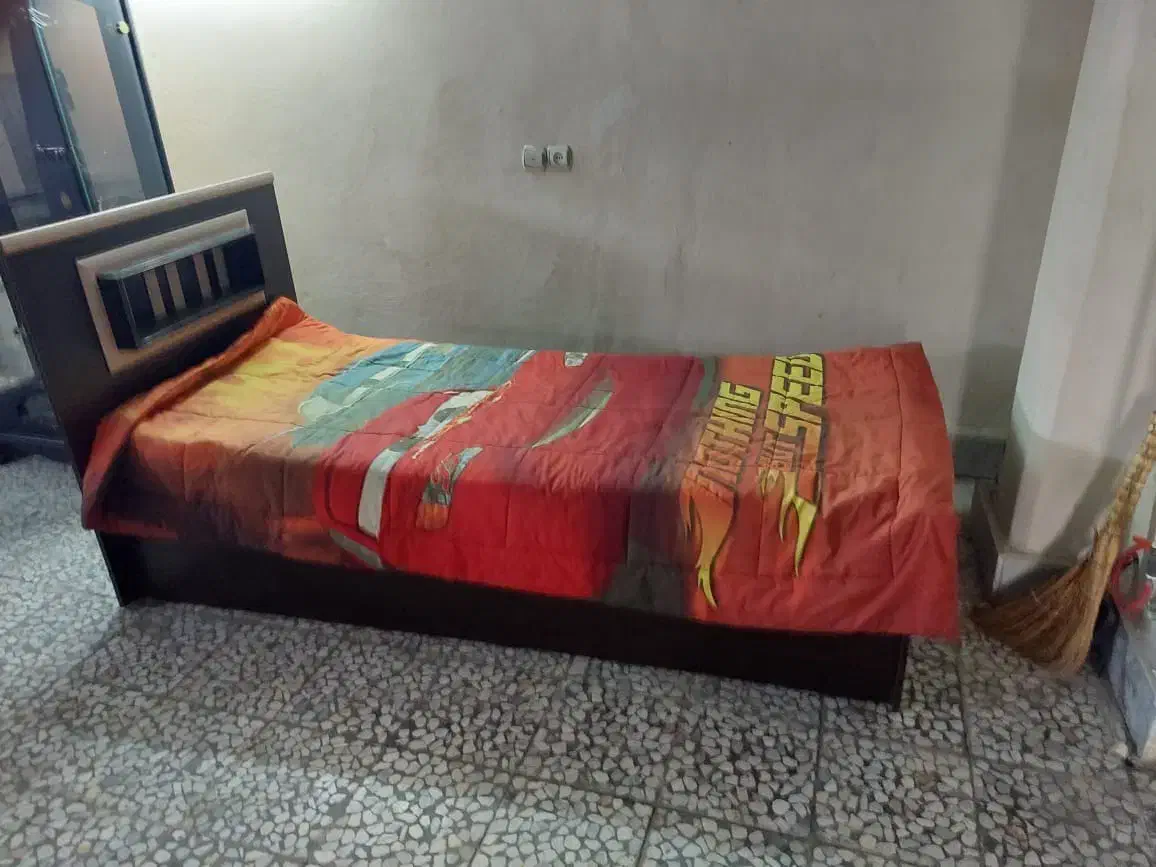 تختخواب با تشک|تخت و سرویس خواب|قائمشهر, |دیوار
