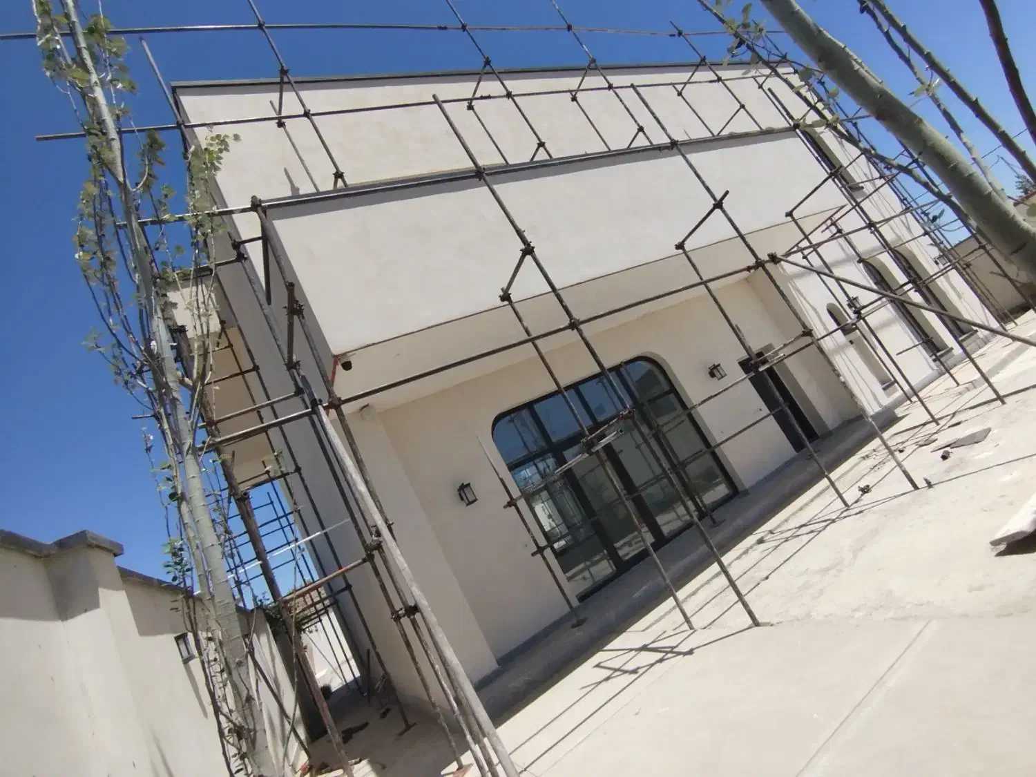 نصاب داربست فلزی با لوله شما دستمزدی متری با اکیپ|خدمات پیشه و مهارت|هشتگرد, شهرک صنعتی هشتگرد|دیوار