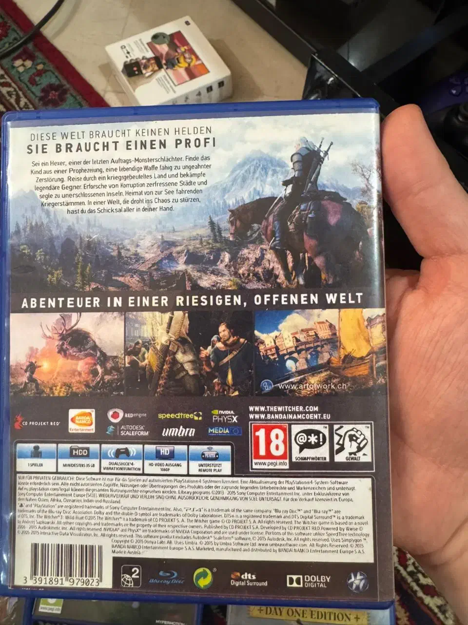 بازی Witcher 3 برای ps4|کنسول، بازی ویدئویی و آنلاین|تهران, زرگنده|دیوار