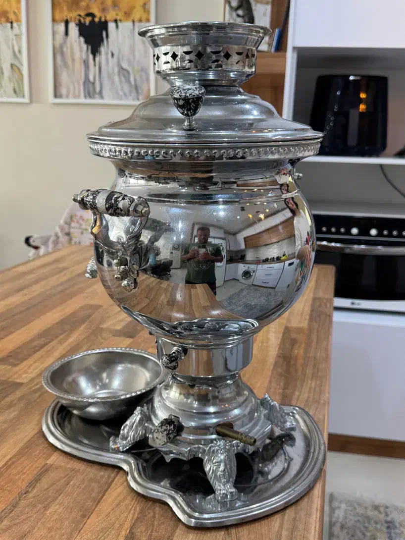 سماور تابان ۸ لیتری نو|سماور، چایساز، قهوهساز|تهران, شهرک خرازی|دیوار