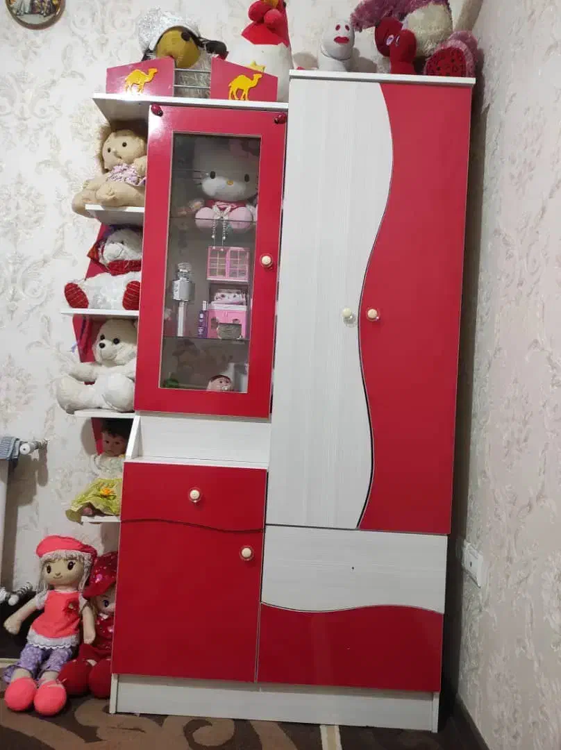 تخت و‌ کمد کودک|تخت و سرویس خواب|شیراز, شاهجیان|دیوار