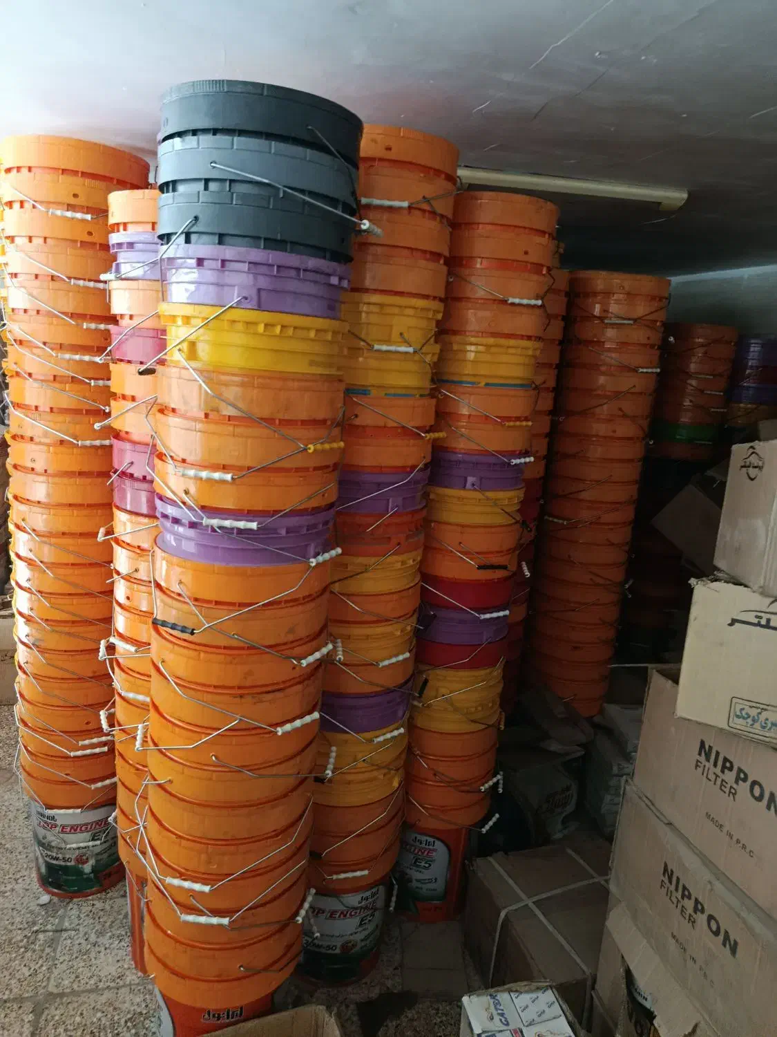 سطل نو تمیز ۵۰۰عدد|ظروف نگهدارنده، پلاستیکی، یک‌بارمصرف|بندر ماهشهر, |دیوار