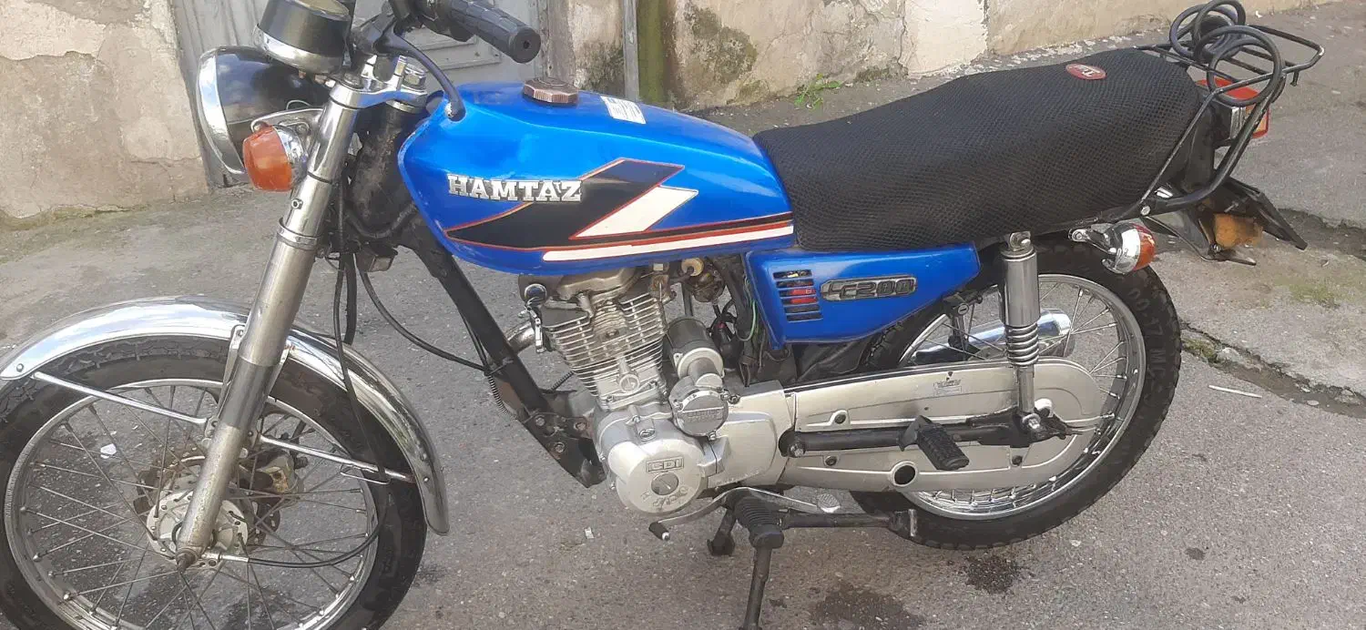 هونداهمتاز ۲۰۰ کاربراتوراستارتی|موتورسیکلت|رشت, قاسمیه|دیوار