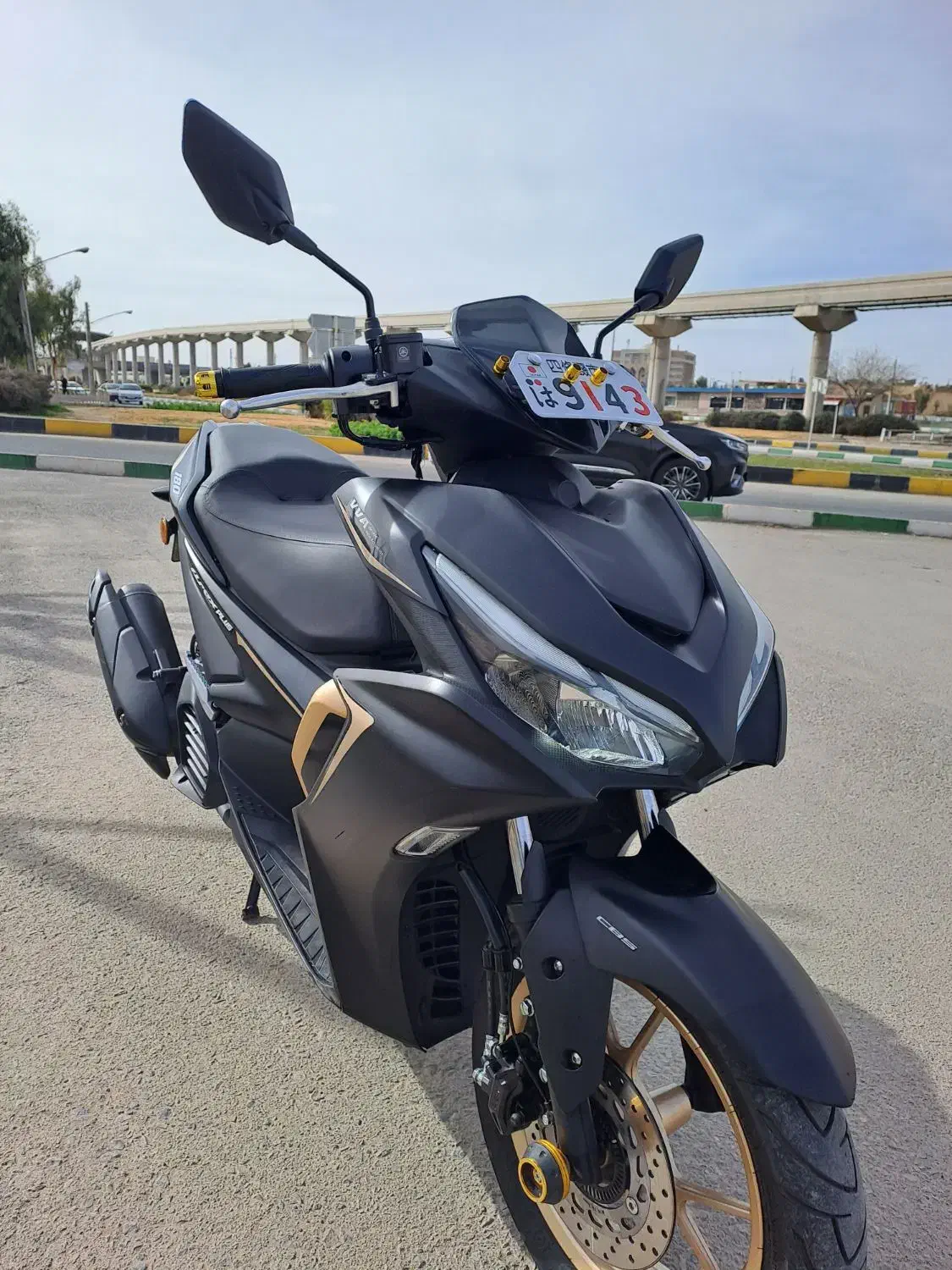 آیروکس پلاس زیگما 180|موتورسیکلت|قم, باجک سه|دیوار